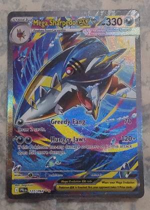 Mega Sharpedo ex, graded 9.5