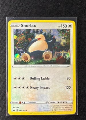 Snorlax, graded 9.0