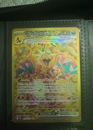 Charizard ex, graded 9.0
