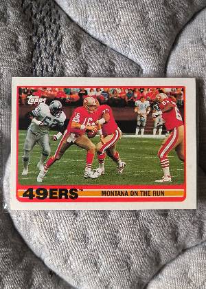 Joe Montana, graded 8.5