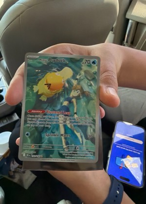 Misty's Psyduck, graded 9.0