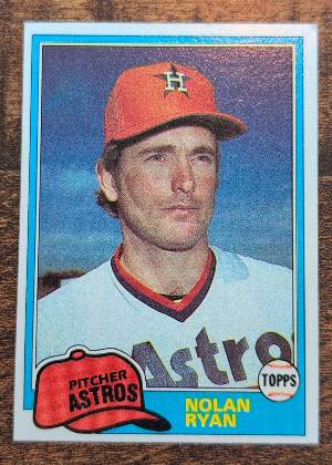 Nolan Ryan, graded 5.5