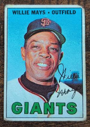 Willie Mays, graded 2.5