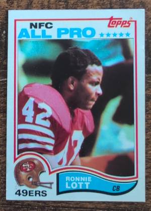 Ronnie Lott graded 8