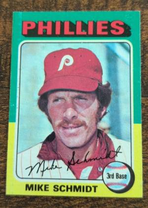 Mike Schmidt, graded 7.5