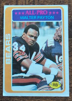 Walter Payton, graded 7.5
