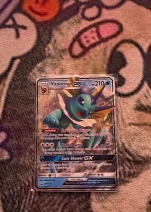 Vaporeon GX, graded 9.0