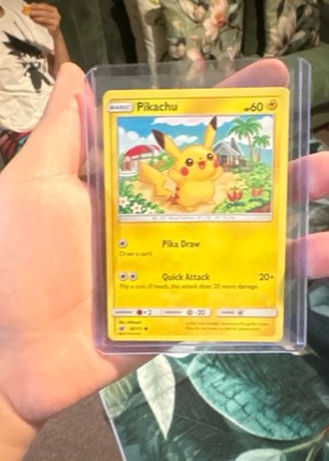 Pikachu, graded 9.0