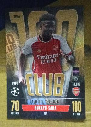 Bukayo Saka, graded 9.0