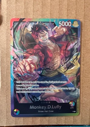 Monkey.D.Luffy, graded 9.0
