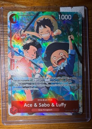 Ace & Sabo & Luffy, graded 9.0