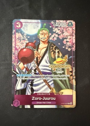 Zoro-Juurou (CS 25-26 Event Pack), graded 9.0