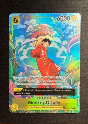 Monkey.D.Luffy, graded 9.5