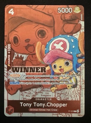 Tony Tony.Chopper (Winner Pack 2026 Vol. 2), graded 9.0