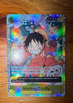 Monkey.D.Luffy (109), graded 9.0