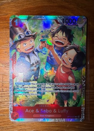 Ace & Sabo & Luffy, graded 9.0