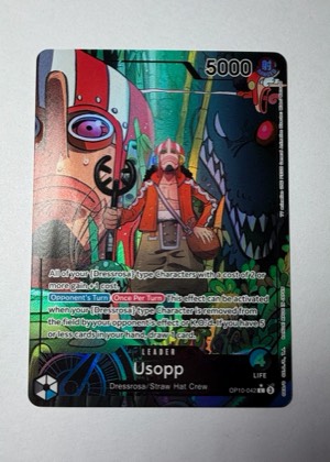 Usopp (Alternate Art), graded 9.0
