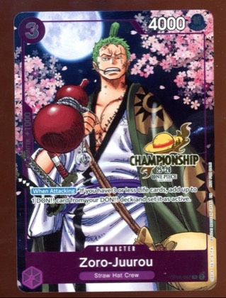Zoro-Juurou (CS 25-26 Event Pack), graded 6.5