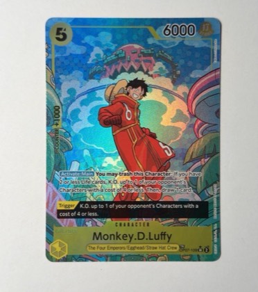 Monkey.D.Luffy, graded 9.0
