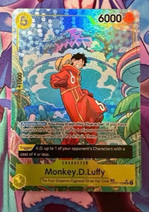 Monkey.D.Luffy (109), graded 9.0