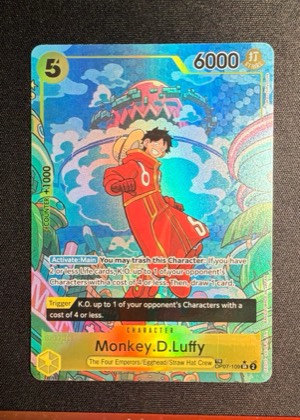 Monkey.D.Luffy, graded 9.0