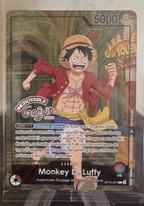 Monkey D. Luffy, graded 9.5