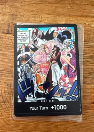 DON!! Card, graded 9.0