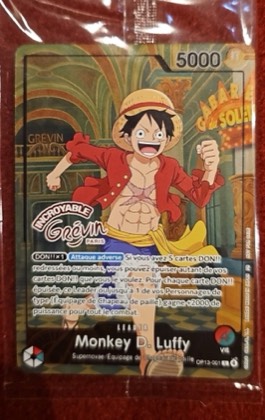 Monkey D. Luffy, graded 9.0