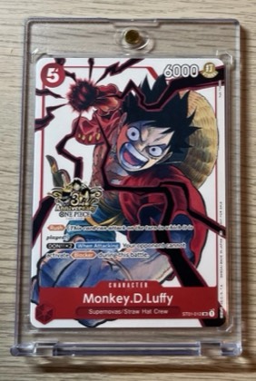 Monkey.D.Luffy - ST01-012 (3rd Anniversary Winner), graded 9.5
