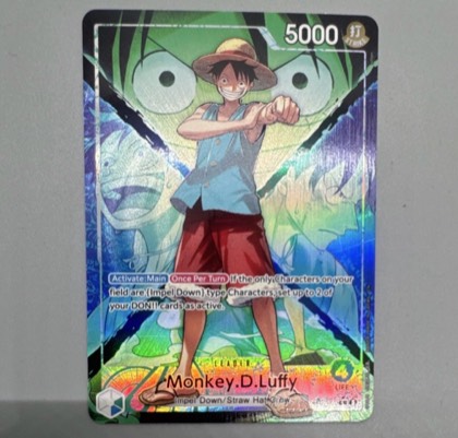 Monkey.D.Luffy (003), graded 9.0
