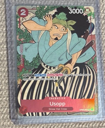 Usopp, graded 9.0