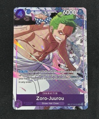 Zoro-Juurou (ST18-004), graded 9.0