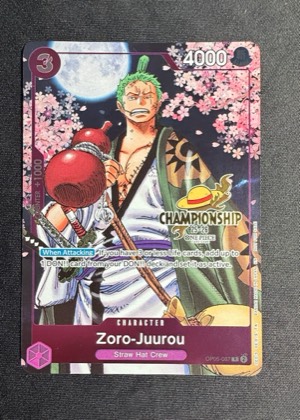 Zoro-Juurou (CS 25-26 Event Pack), graded 9.0