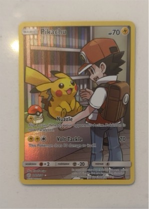 Pikachu (Secret) graded 7