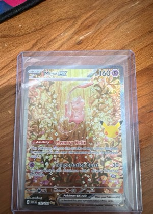 Mew ex graded 8.5