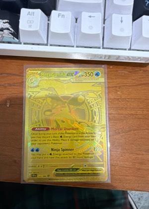 Mega Greninja ex, graded 9.0