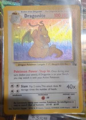 Dragonite, graded 9.0
