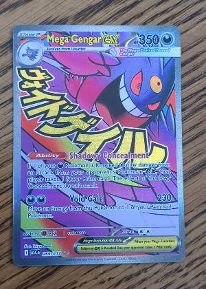 Mega Gengar ex, graded 9.5