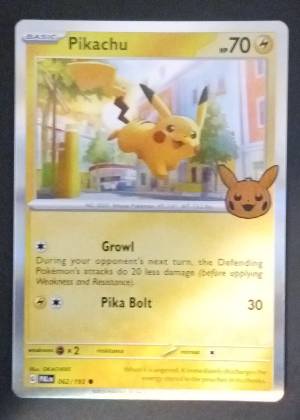 Pikachu, graded 8.5