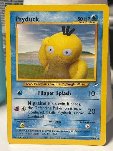 Psyduck graded 8