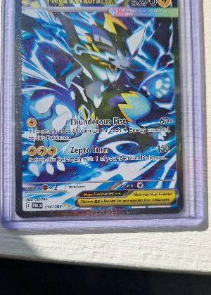 Mega Zeraora ex, graded 7.0