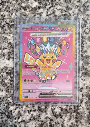 Pikachu ex, graded 9.0