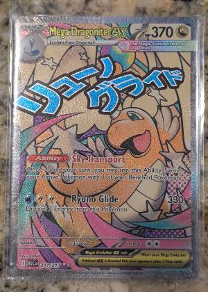 Mega Dragonite ex graded 9
