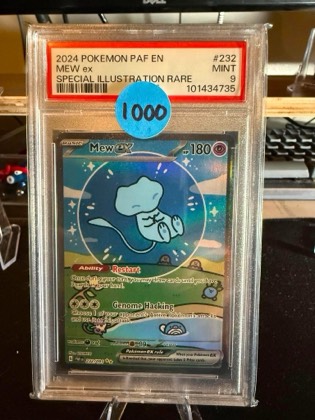 Mew ex, graded 9.0