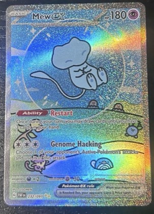 Mew ex graded 9