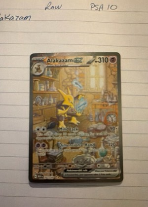 Alakazam ex, graded 9.0