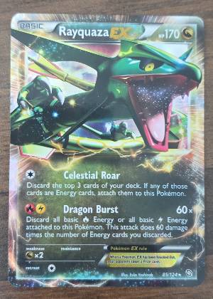 Rayquaza EX graded 9