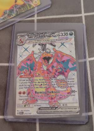 Charizard ex graded 9