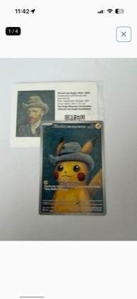 Pikachu with Grey Felt Hat, graded 9.0