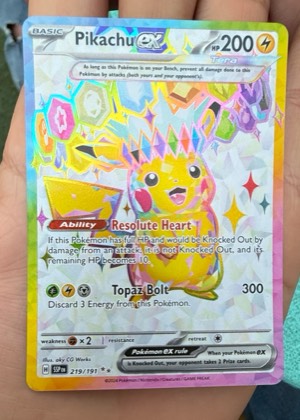 Pikachu ex, graded 9.0